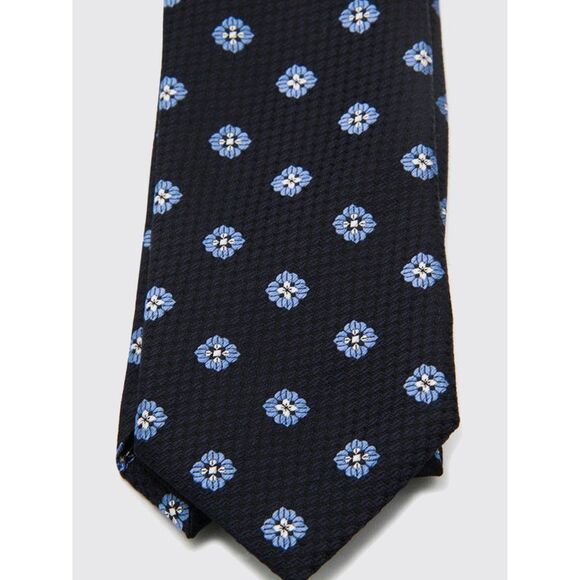 Zegna Tie Men Blue